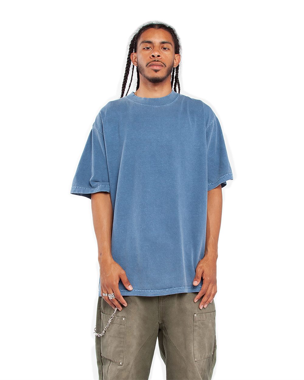Shaka Wear Men's Max Heavyweight Garment-Dyed Tee