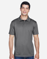 Harriton Men's Polyester Jersey Polo