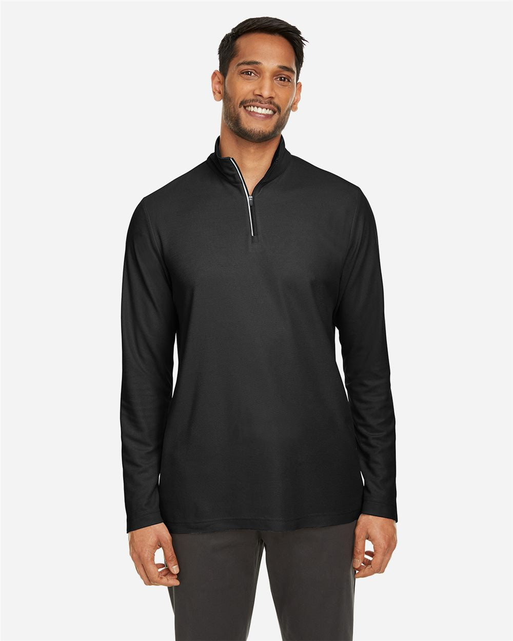 CORE365 Men's Fusion ChromaSoft Pique Quarter-Zip Pullover