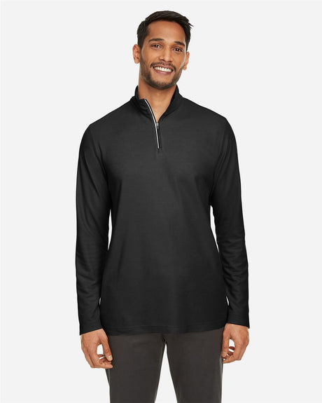 CORE365 Men's Fusion ChromaSoft Pique Quarter-Zip Pullover