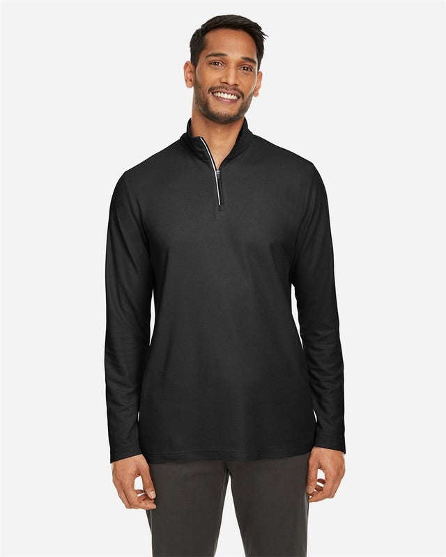 CORE365 Men's Fusion ChromaSoft Pique Quarter-Zip Pullover