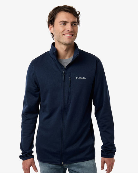 Columbia Men's Essential Hike Grid Fleece Full-Zip