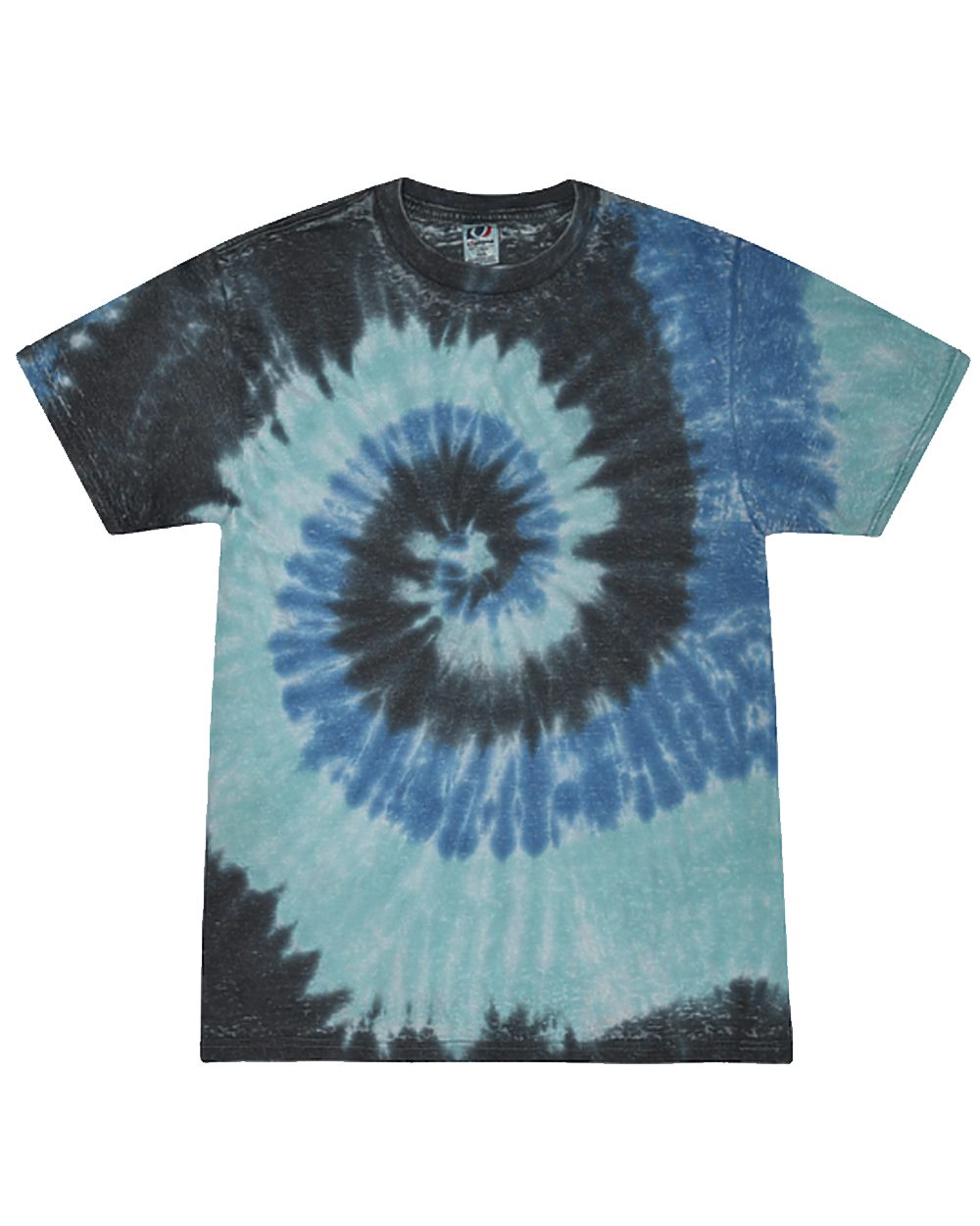 Colortone Men's Festival Tie-Dyed Burnout T-Shirt