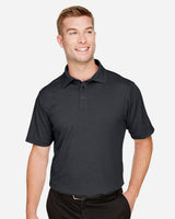Devon & Jones Men's CrownLux Performance Address Mélange Polo
