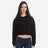 Lane Seven Women's Cropped Fleece Hooded Sweatshirt