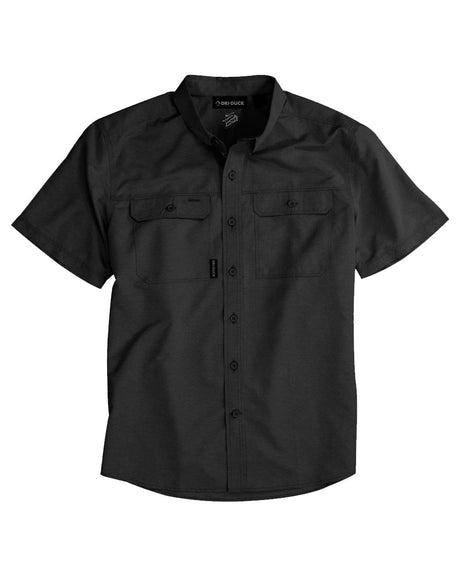 DRI DUCK Men's Crossroad Woven Short Sleeve Shirt