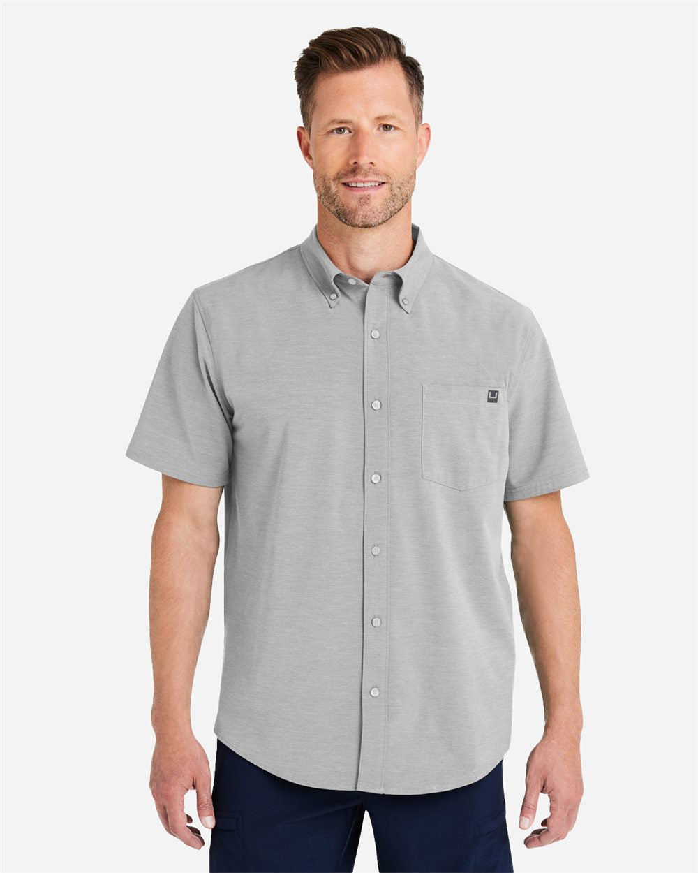 HUK Men's Kona Solid Shirt