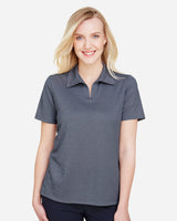 Devon & Jones Women's CrownLux Performance Address Melange Polo