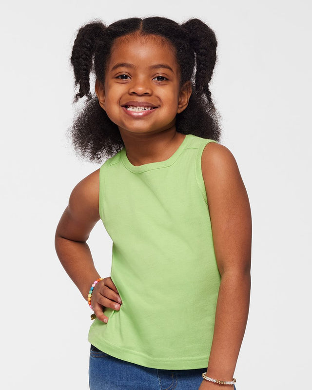 Rabbit Skins Toddler Fine Jersey Tank