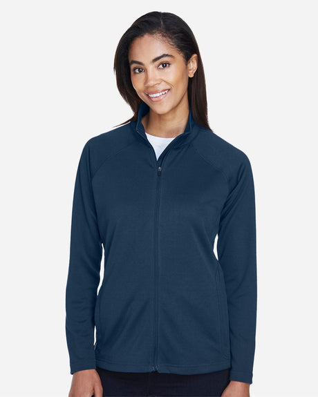 Devon & Jones Women's Stretch Tech-Shell Compass Full-Zip Jacket