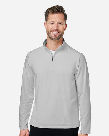 Devon & Jones Men's Raleigh Stretch Quarter-Zip Pullover