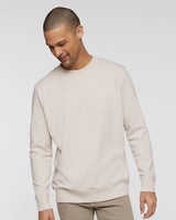 LAT Men's Vintage Wash Fleece Crewneck Sweatshirt