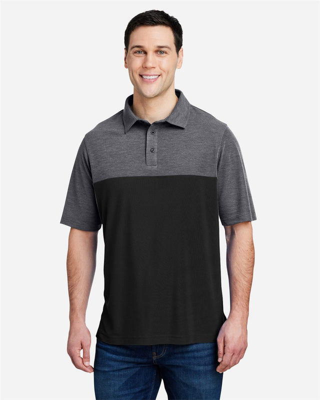 CORE365 Men's Fusion ChromaSoft Colorblock Polo