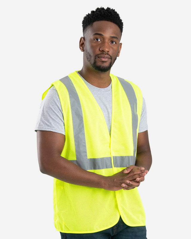 Berne Apparel Men's Hi-Vis Class 2 Economy Vest
