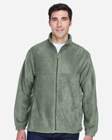 Harriton Men's Full-Zip Fleece