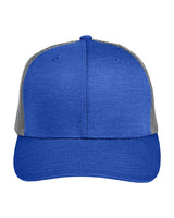 Team 365 Zone Sonic Heather Trucker Cap by Yupoong