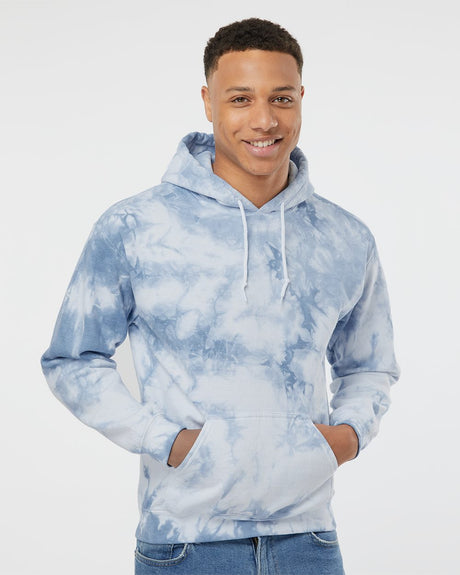 Colortone Men's Crystal Wash Hooded Sweatshirt