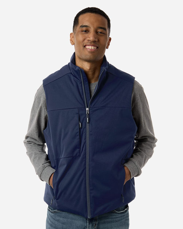 CORE365 Men's Techno Lite Flat-Fill Insulated Vest