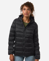 Weatherproof Women's Lightweight Poly-filled Hooded Puffer Jacket