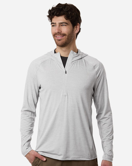 HUK Men's Atoll Half-Zip Hooded Pullover