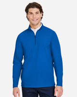 Devon & Jones Men's CrownLux Performance Windsor Welded Quarter-Zip Pullover