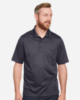 Harriton Men's Advantage Snag Protection Plus IL Pocket Polo
