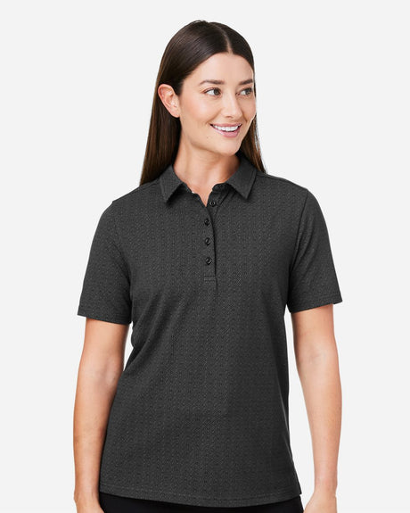 Devon & Jones Women's Crownlux Performance Geo Polo