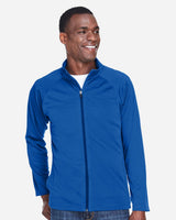Devon & Jones Men's Stretch Tech-Shell Compass Full-Zip Jacket