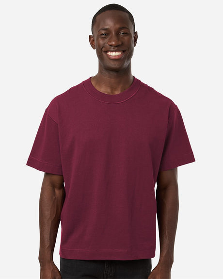 American Apparel Men's Heavyweight Cotton Mid-Length Tee
