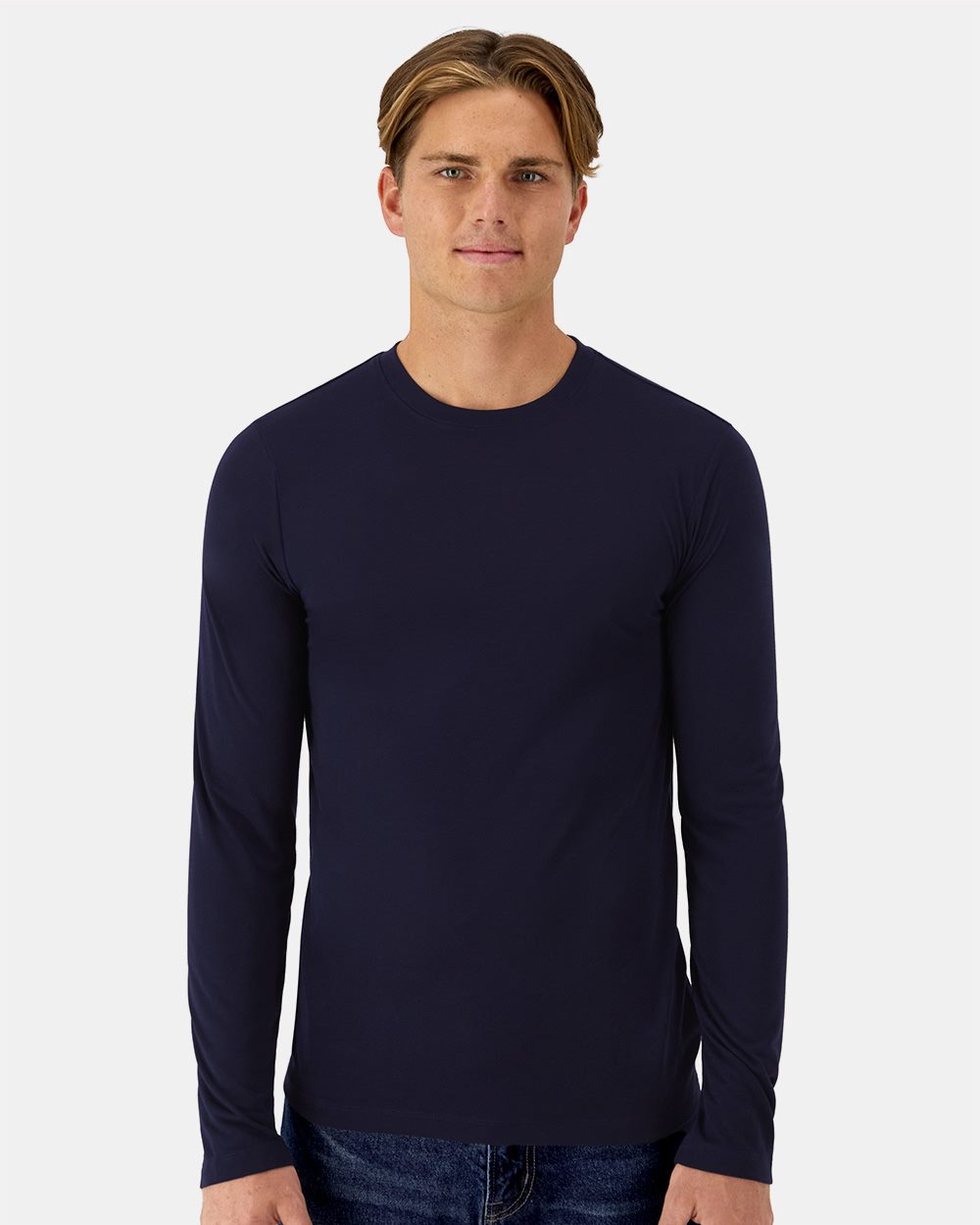  Men's Cool DRI Cotton Touch Long Sleeve T-Shirt