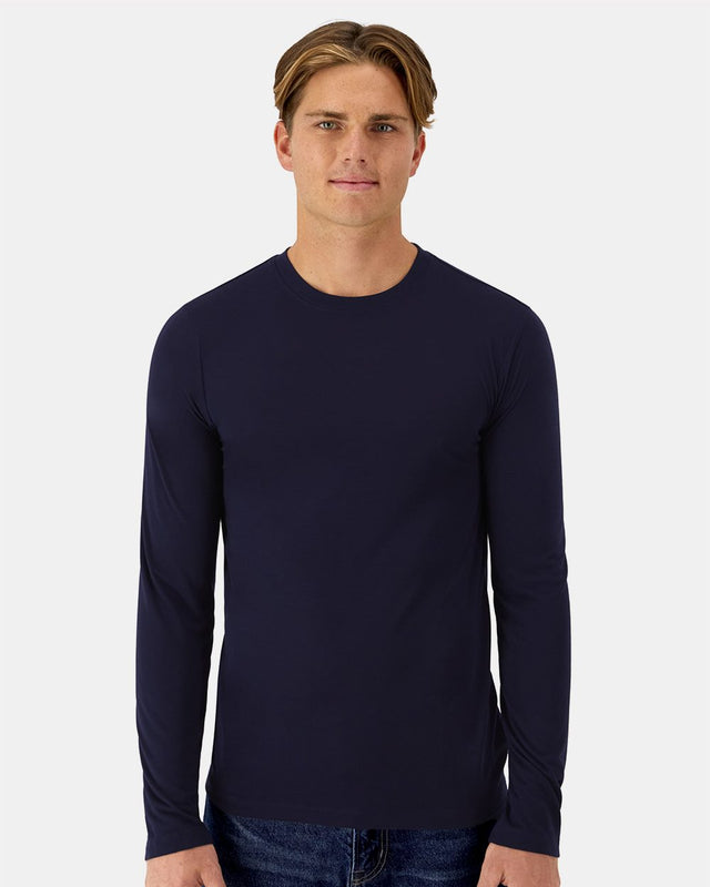  Men's Cool DRI Cotton Touch Long Sleeve T-Shirt