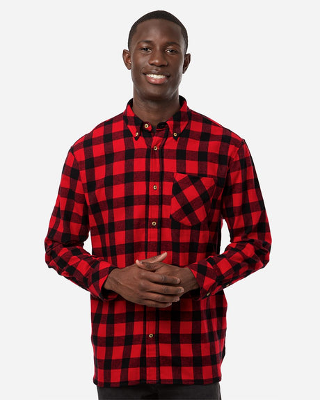 Boxercraft Men's Flannel Button Down Shirt