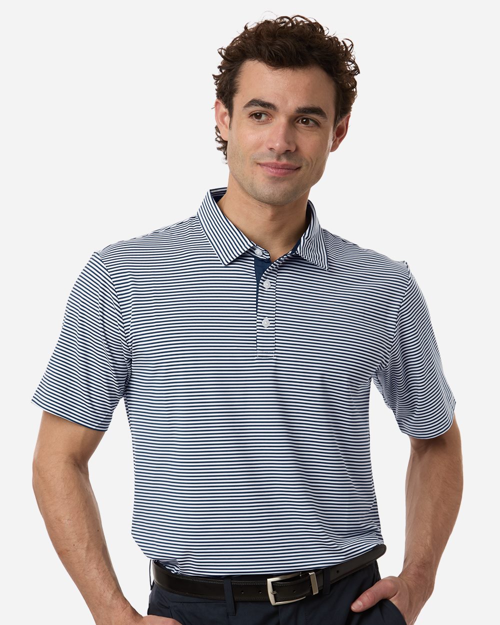 Swannies Men's Smith Striped Polo