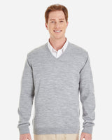 Harriton Men's Pilbloc V-Neck Sweater