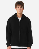 Bella + Canvas Men's 10 oz Full-Zip Hoodie Sweatshirt