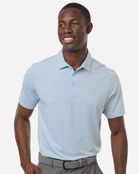 adidas Men's Performance Textured Polo