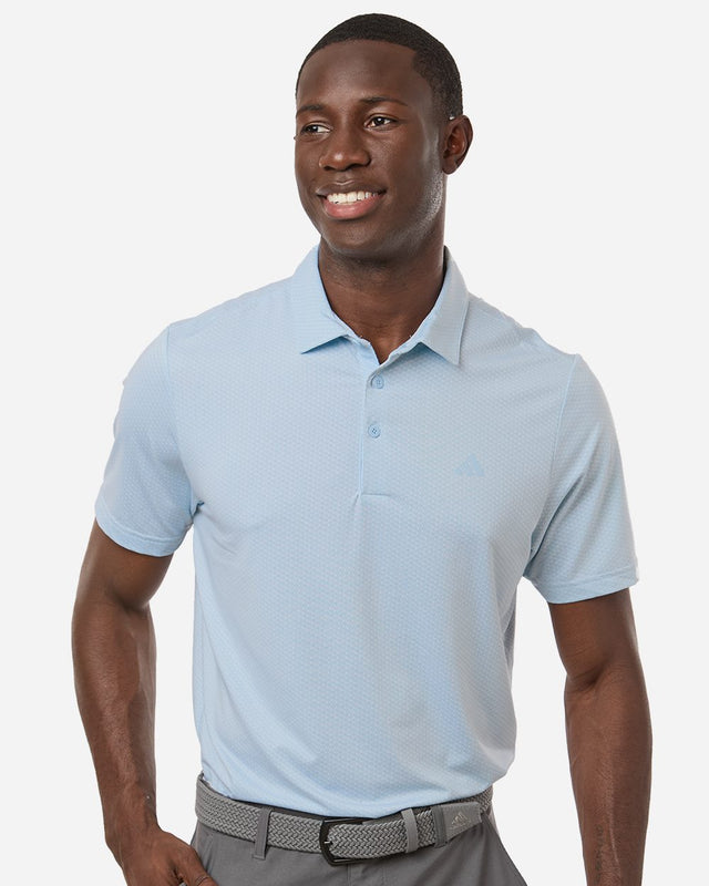 adidas Men's Performance Textured Polo