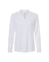 CORE365 Women's Nova Performance Long Sleeve Pique Polo