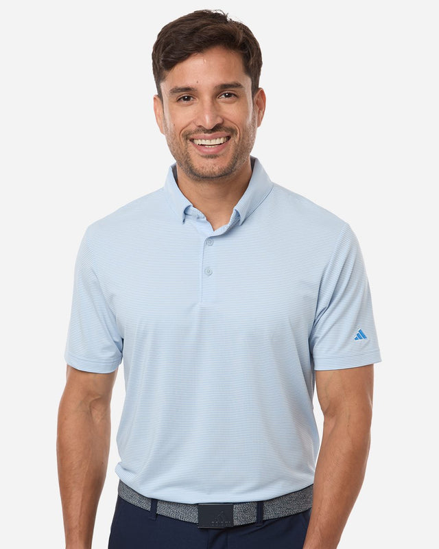 adidas Men's Ultimate365 Pencil Stripe Climacool Polo