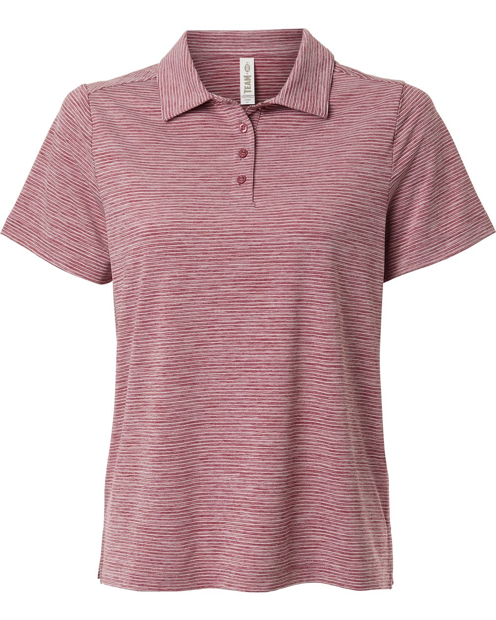 Team 365 Women's Relay Heathered Stripe Polo
