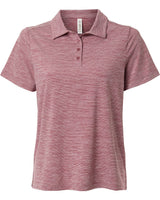 Team 365 Women's Relay Heathered Stripe Polo