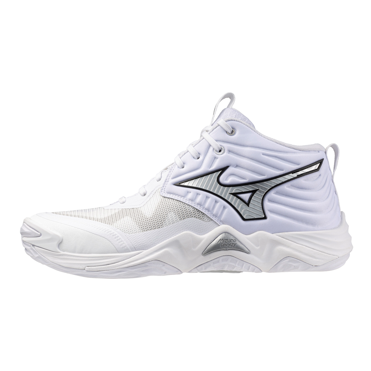 Mizuno Adult Wave Momentum 4 Elite Mid Volleyball Shoes-1