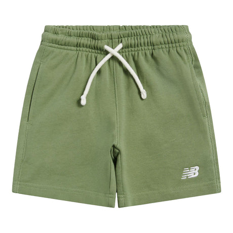 New Balance Boys' French Terry Small Logo Shorts-1
