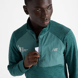 New Balance Men's NYC Marathon Athletics Heat Grid 1/2 Zip-6
