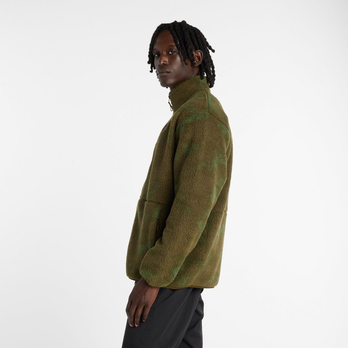 New Balance Men's High Pile Printed Jacket-3