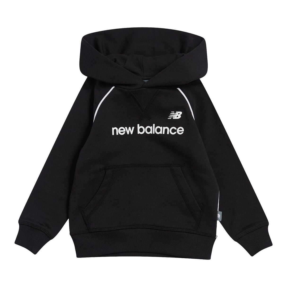 New Balance Boys' Linear Team Graphic French Terry Hoodie-1
