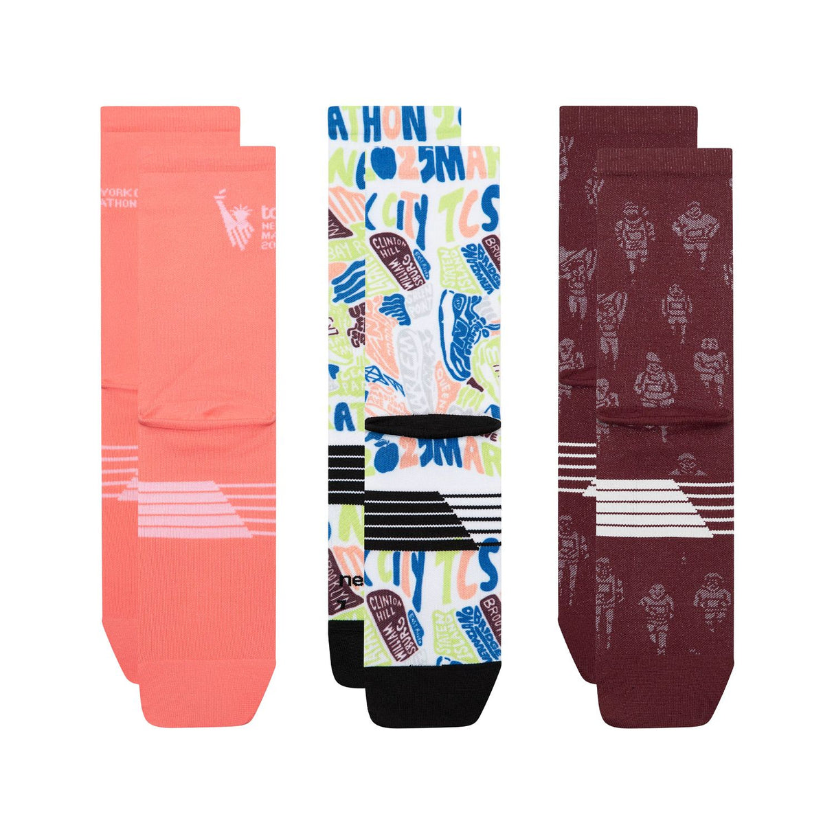 New Balance NYC Crew Pro Run 3 Pack-3