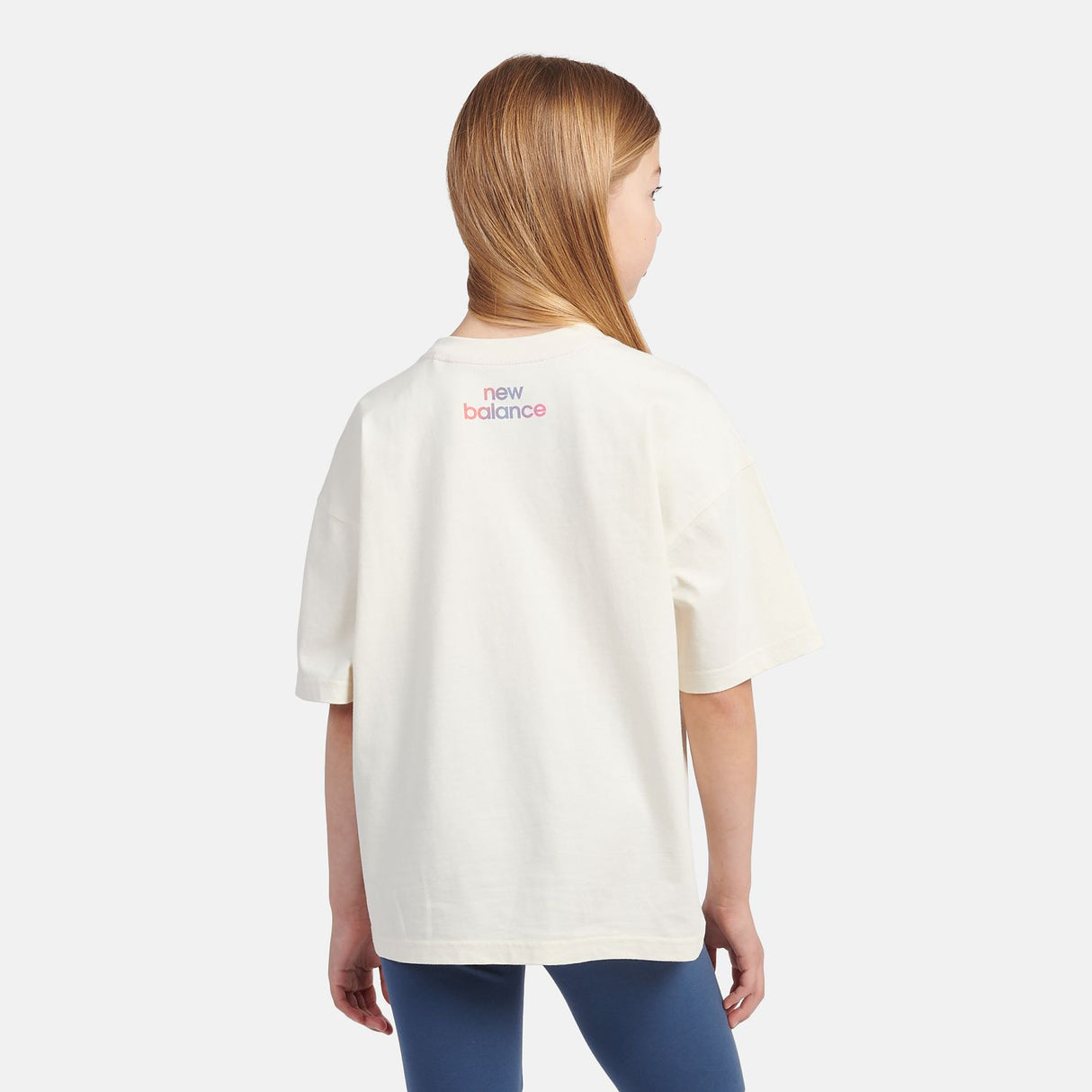 New Balance Girls' Gradient Graphic T-Shirt-8