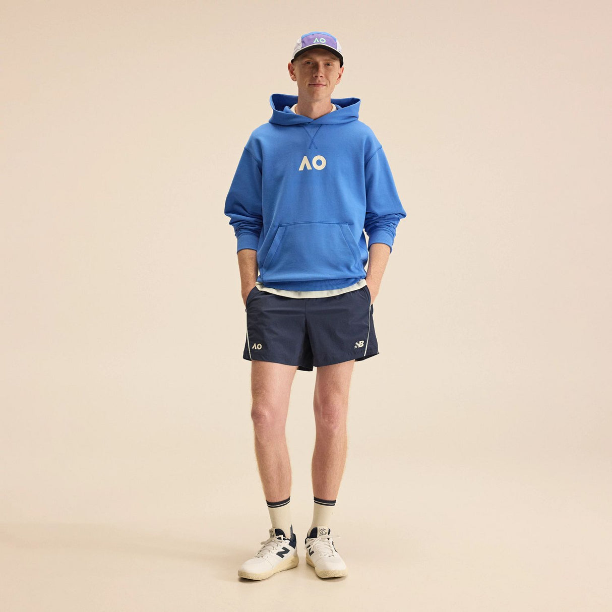 New Balance Men's Australian Open Athletics French Terry Hoodie-2