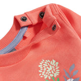 New Balance Girls' Floral Crew and Leggings Set-5